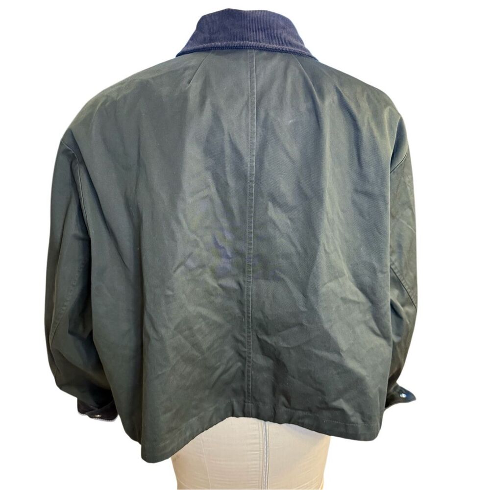 J. Crew Factory Olive Cropped Barn Jacket - image 5